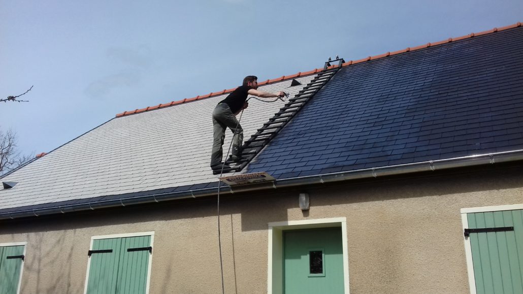 Hydrofuge et peinture de toiture à Nort-sur-Erdre (44390)